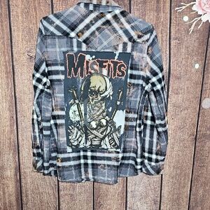 MISFITS HANDMADE FLANNEL SM-XL UNISEX